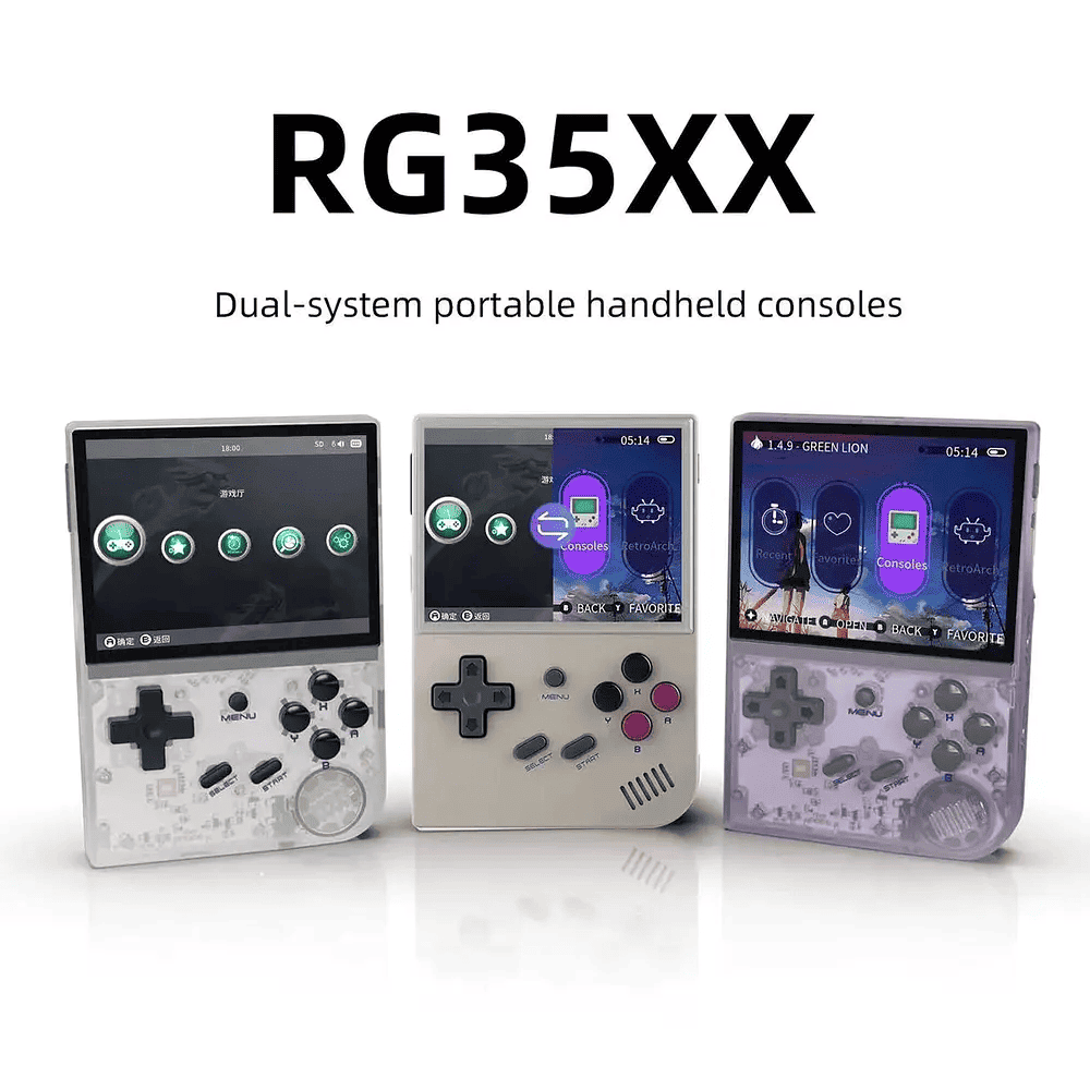 Multi Consola Retro Anbernic RG35XX + Estuche + Accesorios