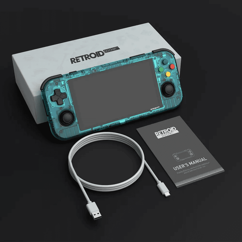 Multi Consola Retroid Pocket 3 +Plus + Estuche + Accesorios